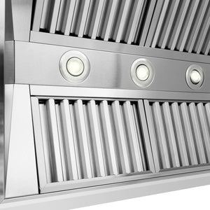 ZLINE - 30 in. Wooden Wall Mount Range Hood in Rustic Bright White Finish (355WW-30)