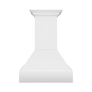 ZLINE - 30 in. Wooden Wall Mount Range Hood in Rustic Bright White Finish (355WW-30)