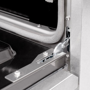 ZLINE - Autograph Edition 36 in. 5.2 cu. ft. Classic Gas Range with 6 Burner Cooktop and Convection Gas Oven in Satin Stainless Steel and Champagne Bronze Accents