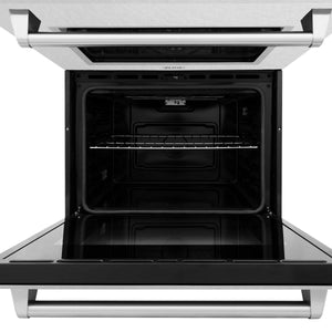 ZLINE - 30 in. Professional True Convection Double Wall Oven with Air Fry and Self Clean in Satin Stainless Steel