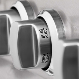 ZLINE - 30 in. Kitchen Package with Satin Stainless Steel Dual Fuel Range and Convertible Vent Range Hood