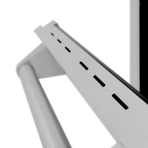 ZLINE - 30 in. 4.0 cu. ft. Legacy Dual Fuel Range with Gas Cooktop and Electric Convection Oven in Satin Stainless Steel with 4 Brass Burners