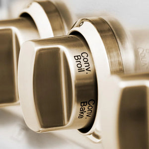 ZLINE - 48" Autograph Edition Kitchen Package with Stainless Steel Dual Fuel Range and Range Hood with Gold Accents