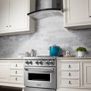 ZLINE - 30" Convertible Vent Wall Mount Range Hood in Stainless Steel (KN6-30)