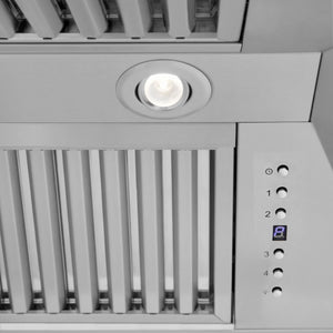 ZLINE - 36" Professional Convertible Vent Wall Mount Range Hood in Stainless Steel (597-36)