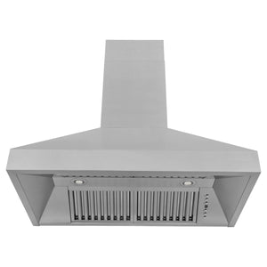 ZLINE - 36" Professional Convertible Vent Wall Mount Range Hood in Stainless Steel (597-36)