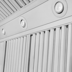 ZLINE - 42" Ducted Wall Mount Range Hood in Outdoor Approved Stainless Steel (697-304-42)