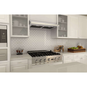ZLINE - 30" 400 CFM Ducted Under Cabinet Range Hood in Stainless Steel - Hardwired Power (617-30)