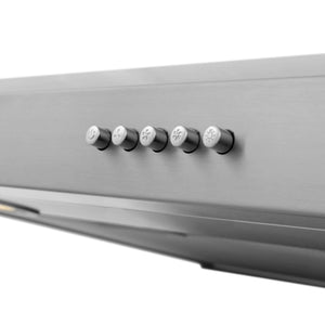 ZLINE - 30" 400 CFM Ducted Under Cabinet Range Hood in Stainless Steel - Hardwired Power (617-30)