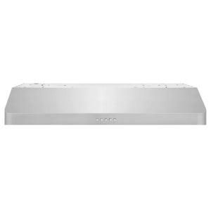 ZLINE - 30" 400 CFM Ducted Under Cabinet Range Hood in Stainless Steel - Hardwired Power (617-30)