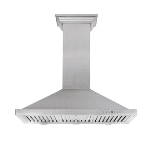 ZLINE - 48 in. Designer Series Satin Stainless Steel Convertible Vent Wall Mount Range Hood (8KBS-48)
