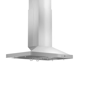 ZLINE - 30" Convertible Vent Island Mount Range Hood in Stainless Steel (GL2i-30)