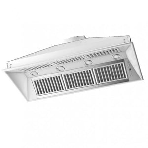 ZLINE - 46" Ducted Wall Mount Range Hood Insert in Stainless Steel (721-46)