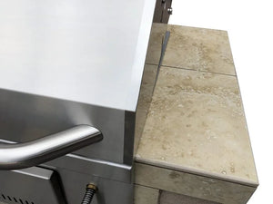 KoKoMo - St. Martin 4' Charcoal Built In BBQ Island