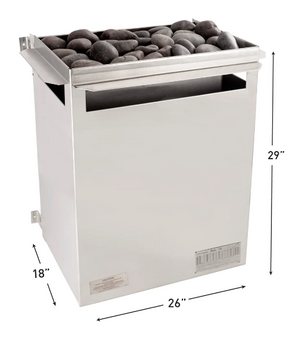 Scandia MFG - Electric Ultra Sauna Heater - Large (12.0-18.0KW)