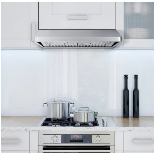 Cosmo 5-Piece Kitchen, 36&quot; Dual Fuel Range and 36&quot; Under Cabinet Range Hood COS-5PKG-015