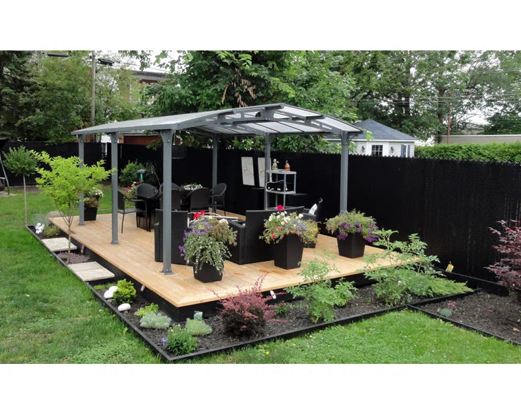 Gazebo Penguin - Stale Acay Carport L16.5ft x W11.83ft x H7.75ft