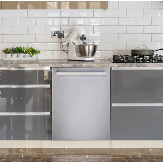 Cosmo 3-Piece, 30&quot; Gas Range, 24&quot; Dishwasher and French Door Refrigerator COS-3PKG-011