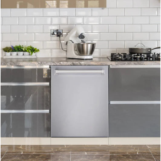 Cosmo 4-Piece, 36&quot; Gas Range, 36&quot; Range Hood, 24&quot; Dishwasher and Refrigerator COS-4PKG-026