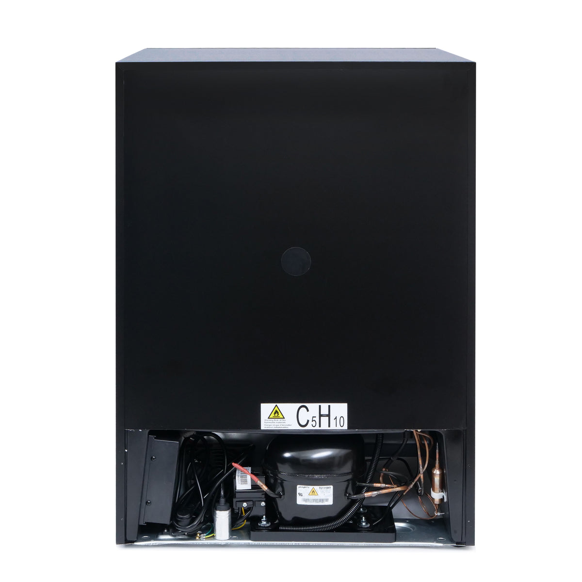 Cosmo 48-Bottle Stainless Steel 24 in. Single Zone Compressor Wine Cooler