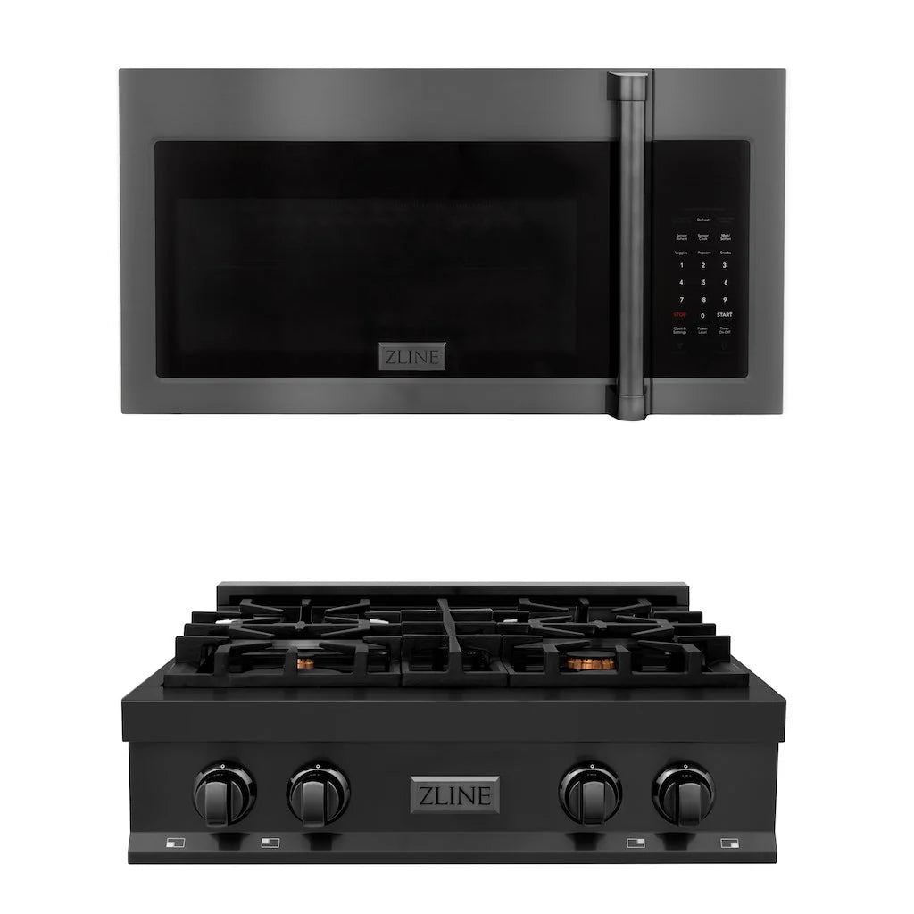 ZLINE - Kitchen Package with MWO-OTR-H-30-BS and RTB-BR-30 (2KP-RTBOTRH30)