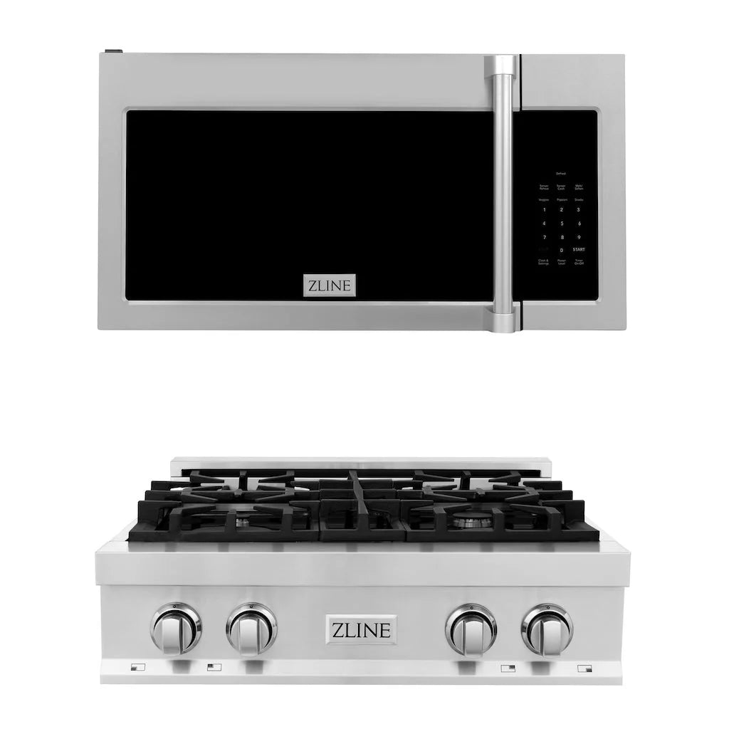 ZLINE - Kitchen Package with MWO-OTR-H-30 and RT30 (2KP-RTOTRH30)