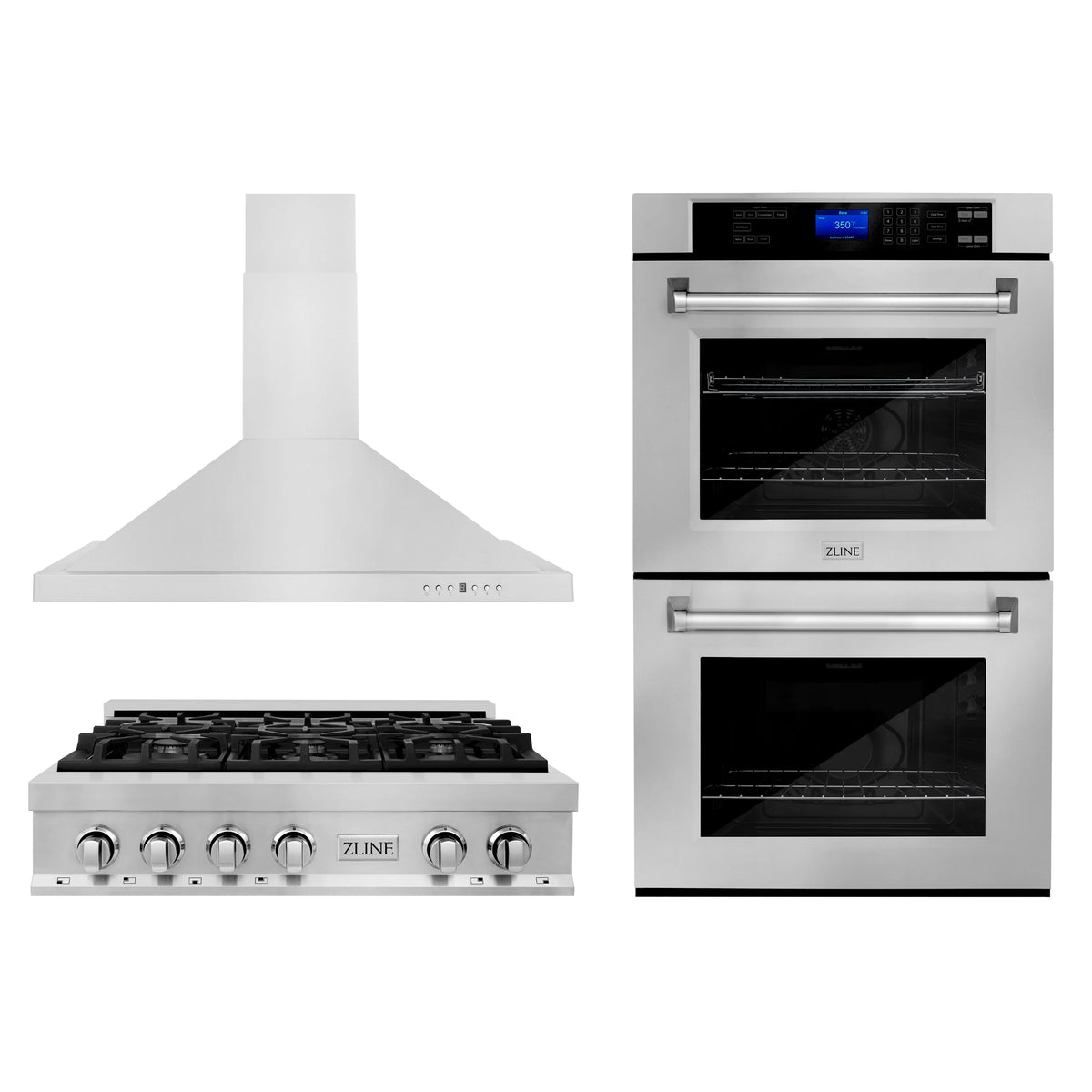 ZLINE - Kitchen Package of KB-36, RT36 and AWD-30 (3KP-RTRH36-AWD)