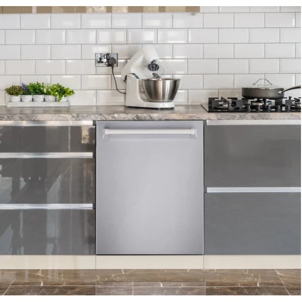 Cosmo 4-Piece, 36&quot; Dual Fuel Range, 36&quot; Range Hood, Dishwasher and Refrigerator COS-4PKG-077