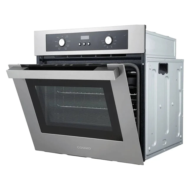 Cosmo 4 Piece, 30&quot; Cooktop 24&quot; Wall Oven 30&quot; Microwave &amp; French Door Refrigerator COS-4PKG-261