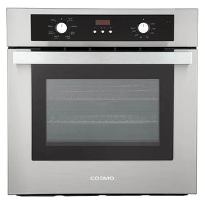 Cosmo 4 Piece, 30" Cooktop 24" Wall Oven 30" Microwave & French Door Refrigerator COS-4PKG-261