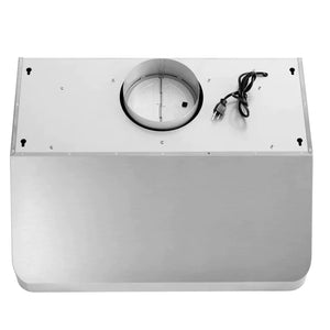 Cosmo 4 Piece, 30" Range 30" Range Hood 24" Dishwasher & Refrigerator COS-4PKG-173