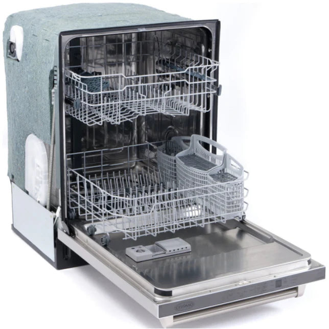 Cosmo 4-Piece, 30&quot; Microwave, 30&quot; Electric Range, Dishwasher and Refrigerator COS-4PKG-083