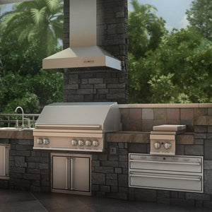 ZLINE - 60" Ducted Wall Mount Range Hood in Outdoor Approved Stainless Steel (697-304-60)