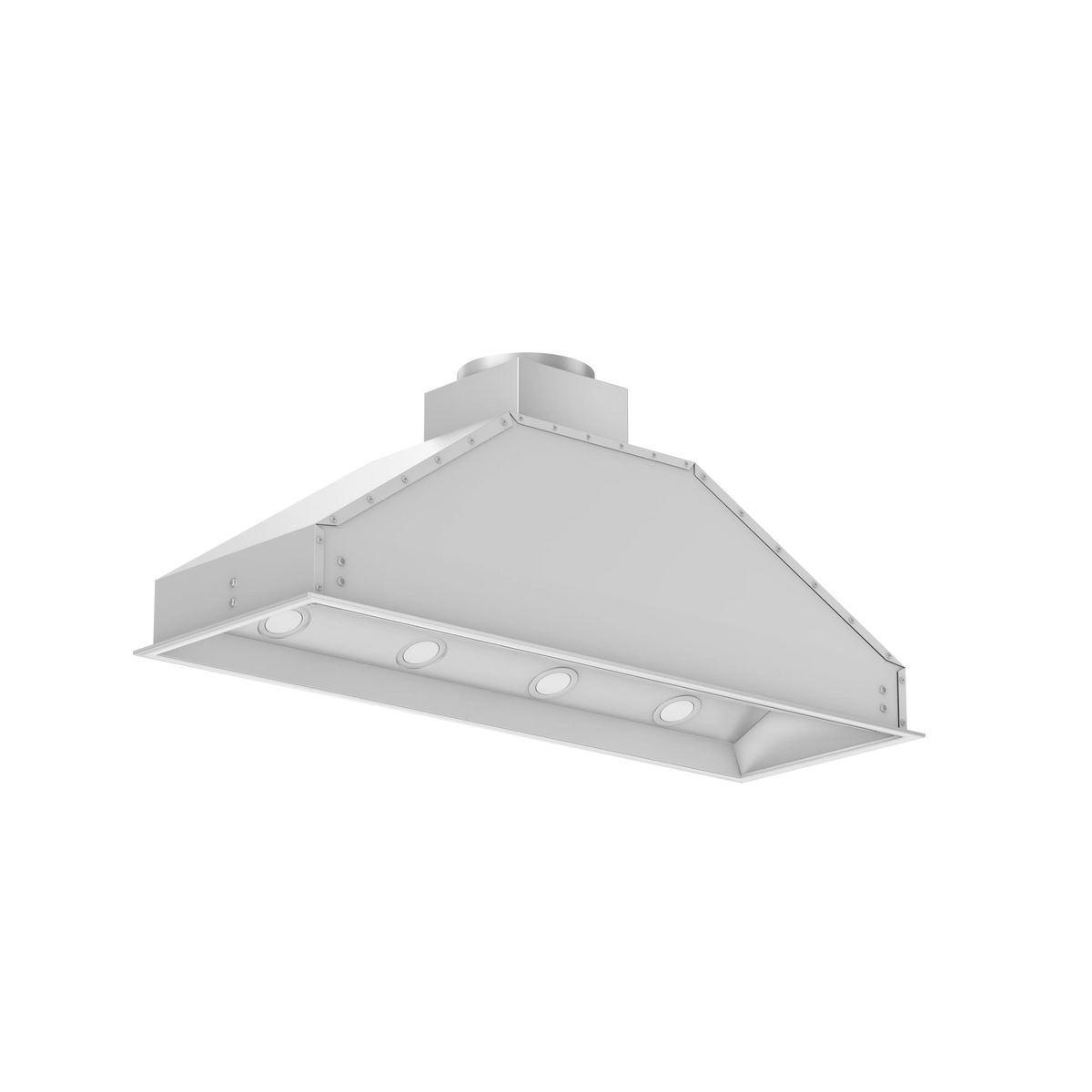 ZLINE - 46&quot; Ducted Wall Mount Range Hood Insert in Stainless Steel (695-46)