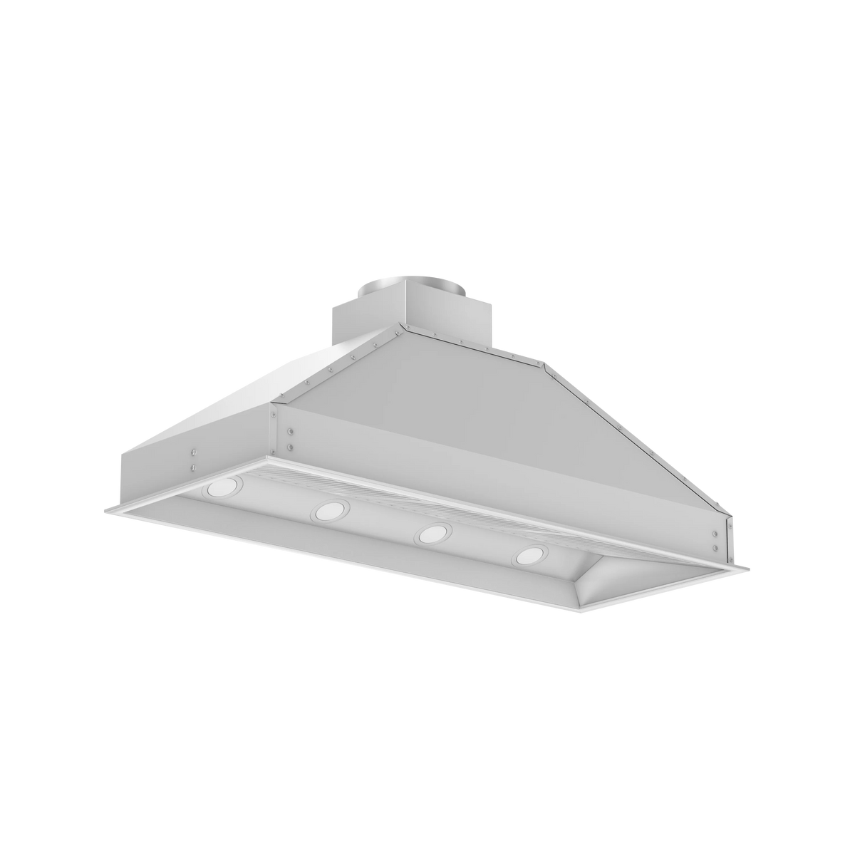 ZLINE - 46&quot; Ducted Wall Mount Range Hood Insert in Stainless Steel (698-46)