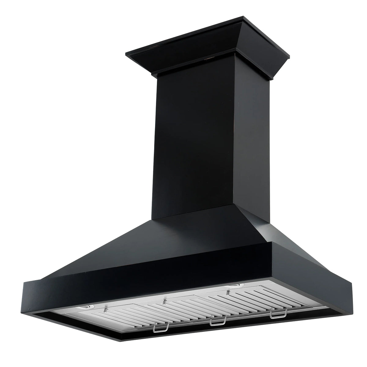 ZLINE - 30&quot; Convertible Vent Wooden Wall Mount Range Hood in Black (KBCC-30)