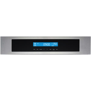 Cosmo 24 in. 2.5 cu. ft. Single Electric Wall Oven w/8 Functions and True European Convection in Stainless Steel