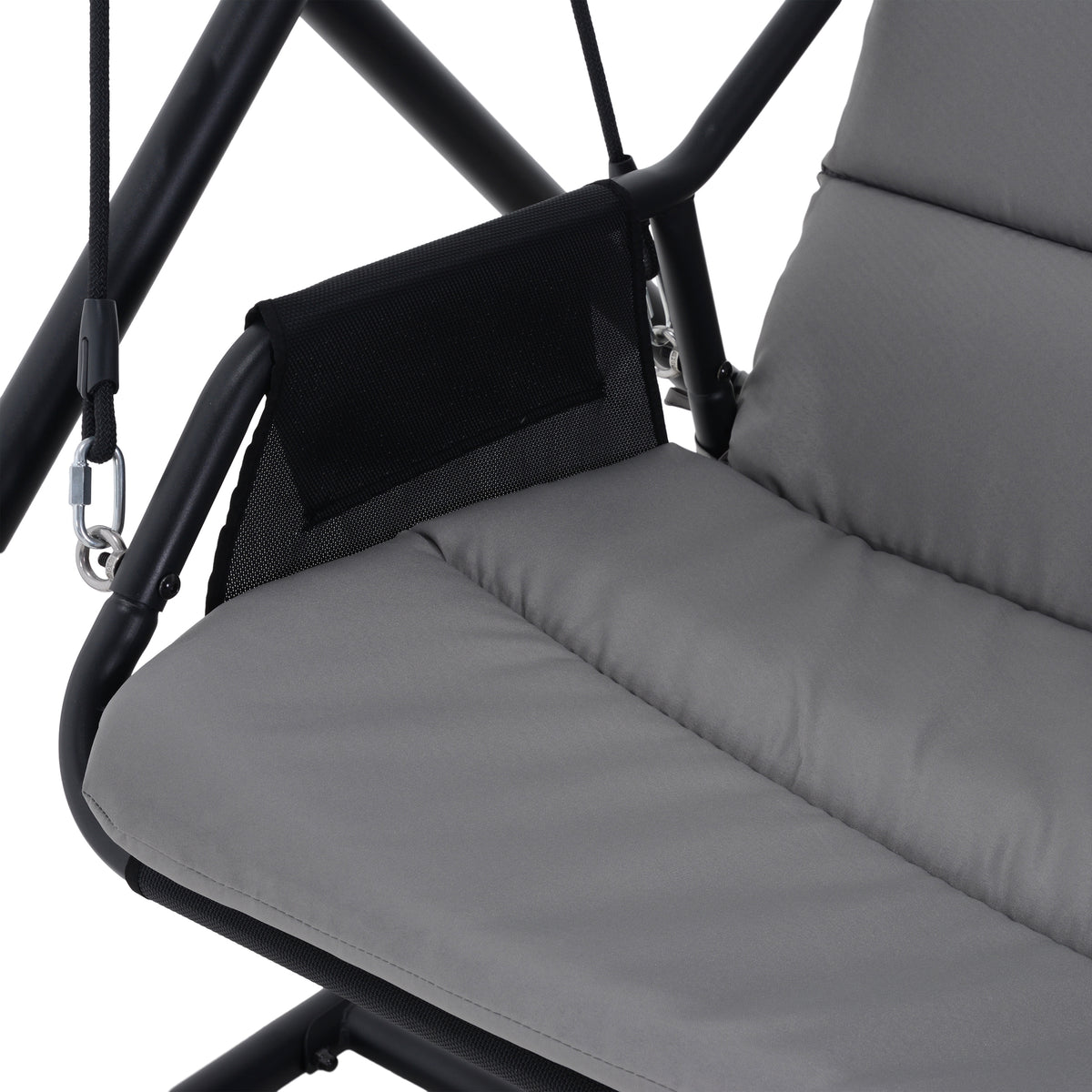 Deko Living - Outdoor Patio Swing Chair with Canopy