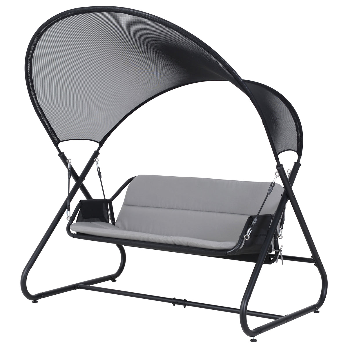 Deko Living - Outdoor Patio Swing Chair with Canopy