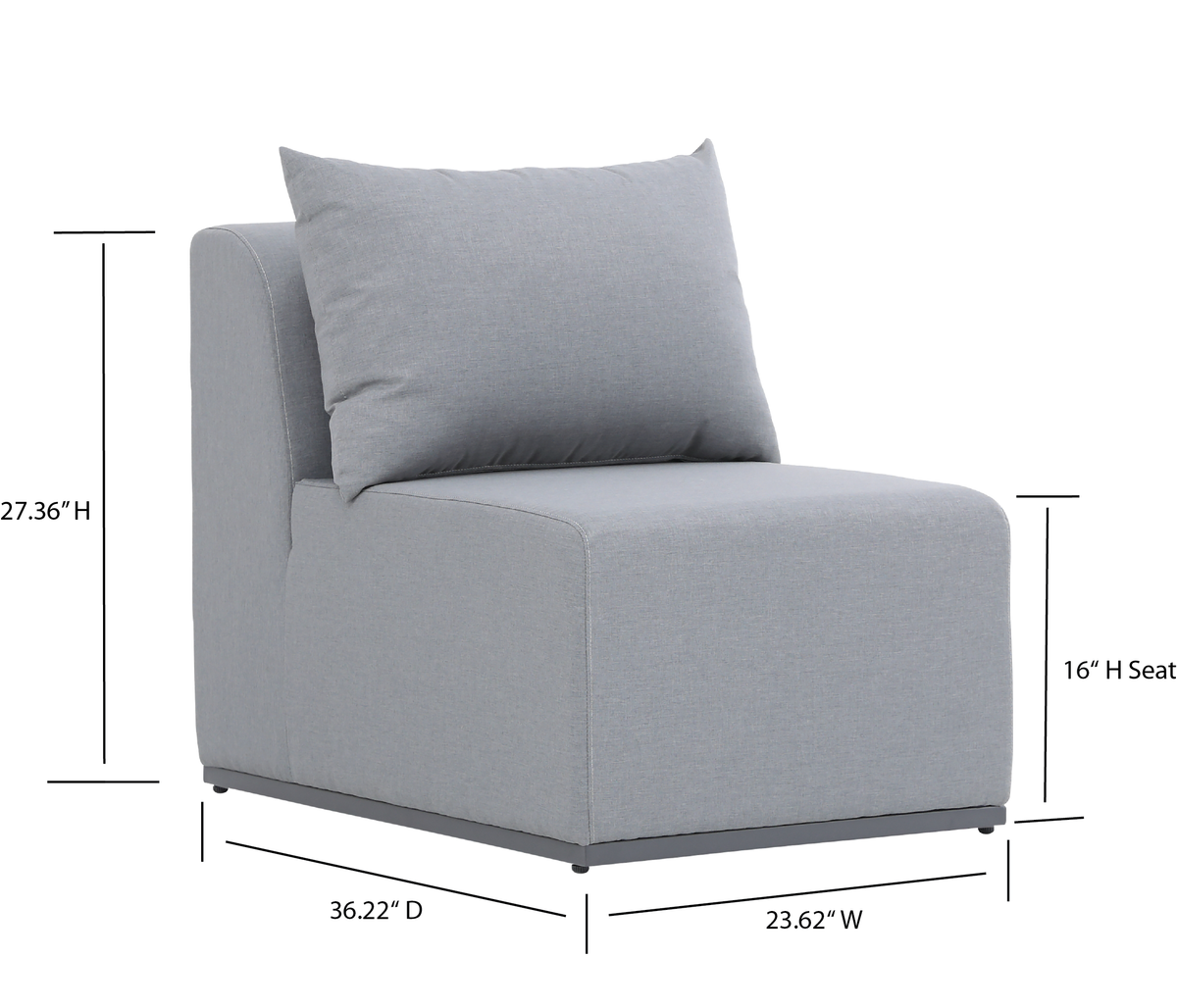 Deko Living - Ficarazzi Outdoor Patio Sofa Set &amp; Coffee Table