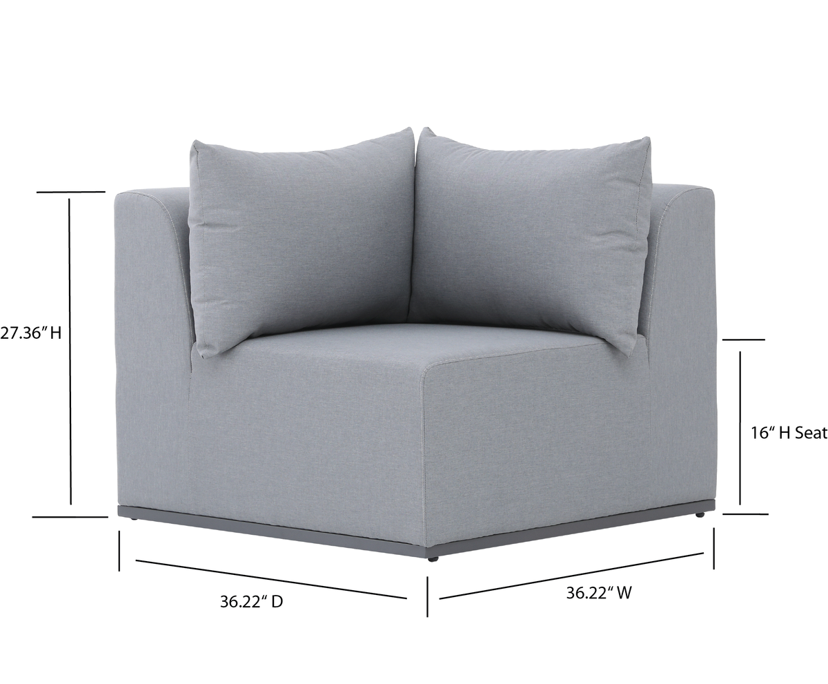 Deko Living - Ficarazzi Outdoor Patio Sofa Set &amp; Coffee Table