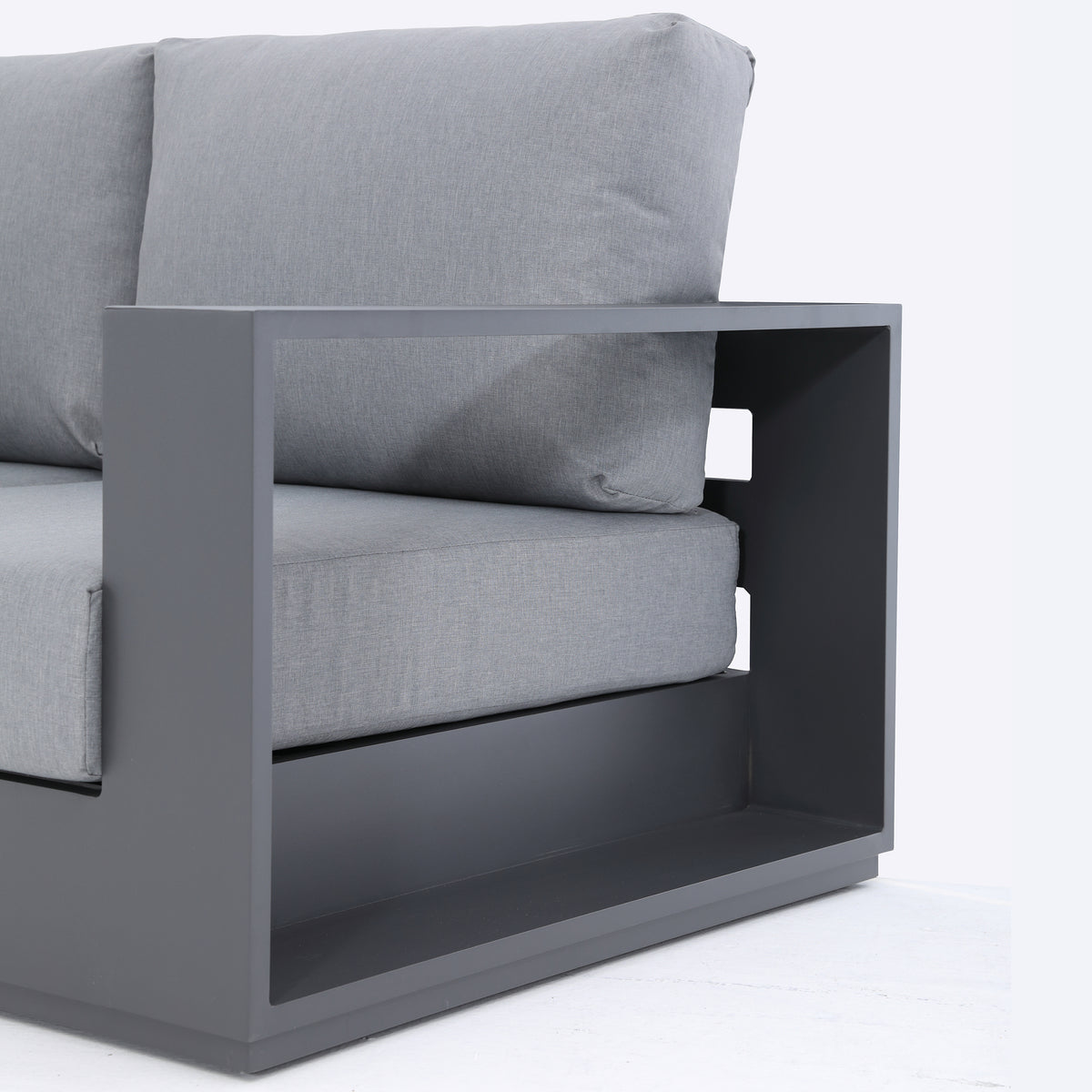 Deko Living - Ficarazzi Outdoor Patio Sofa Chair Set &amp; Coffee Table 