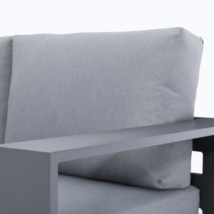 Deko Living - Ficarazzi Outdoor Patio Sofa Chair Set & Coffee Table 