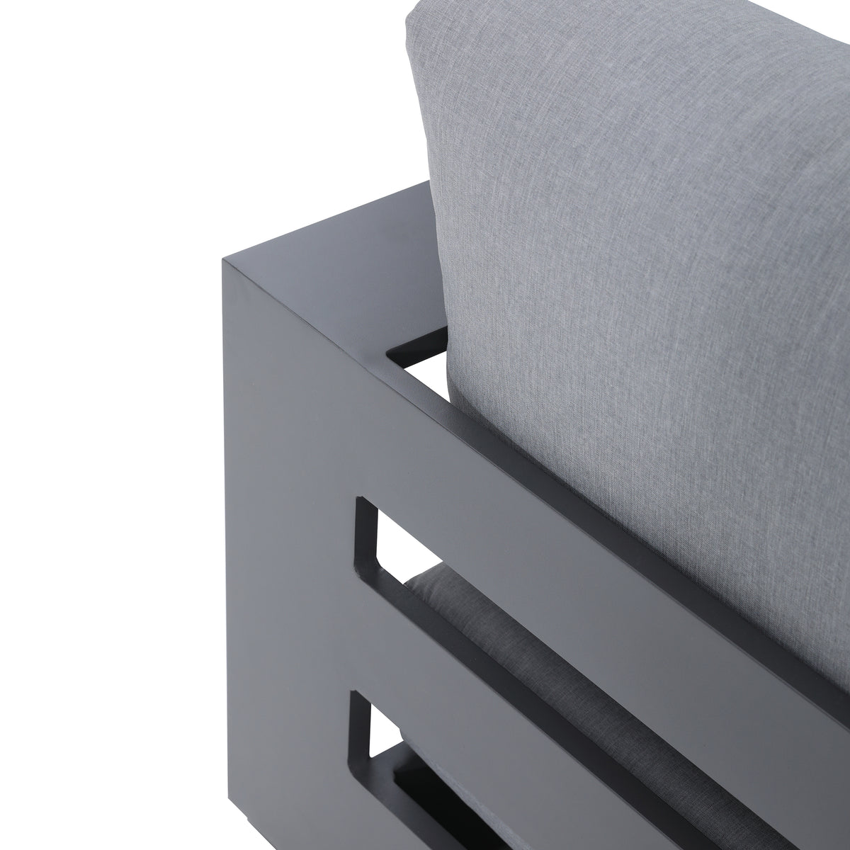 Deko Living - Ficarazzi Outdoor Patio Sofa Chair Set &amp; Coffee Table 