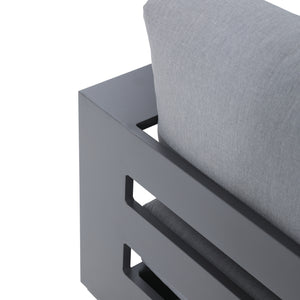Deko Living - Ficarazzi Outdoor Patio Sofa Chair Set & Coffee Table 