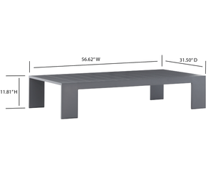 Deko Living - Ficarazzi Outdoor Patio Sofa Chair Set & Coffee Table 