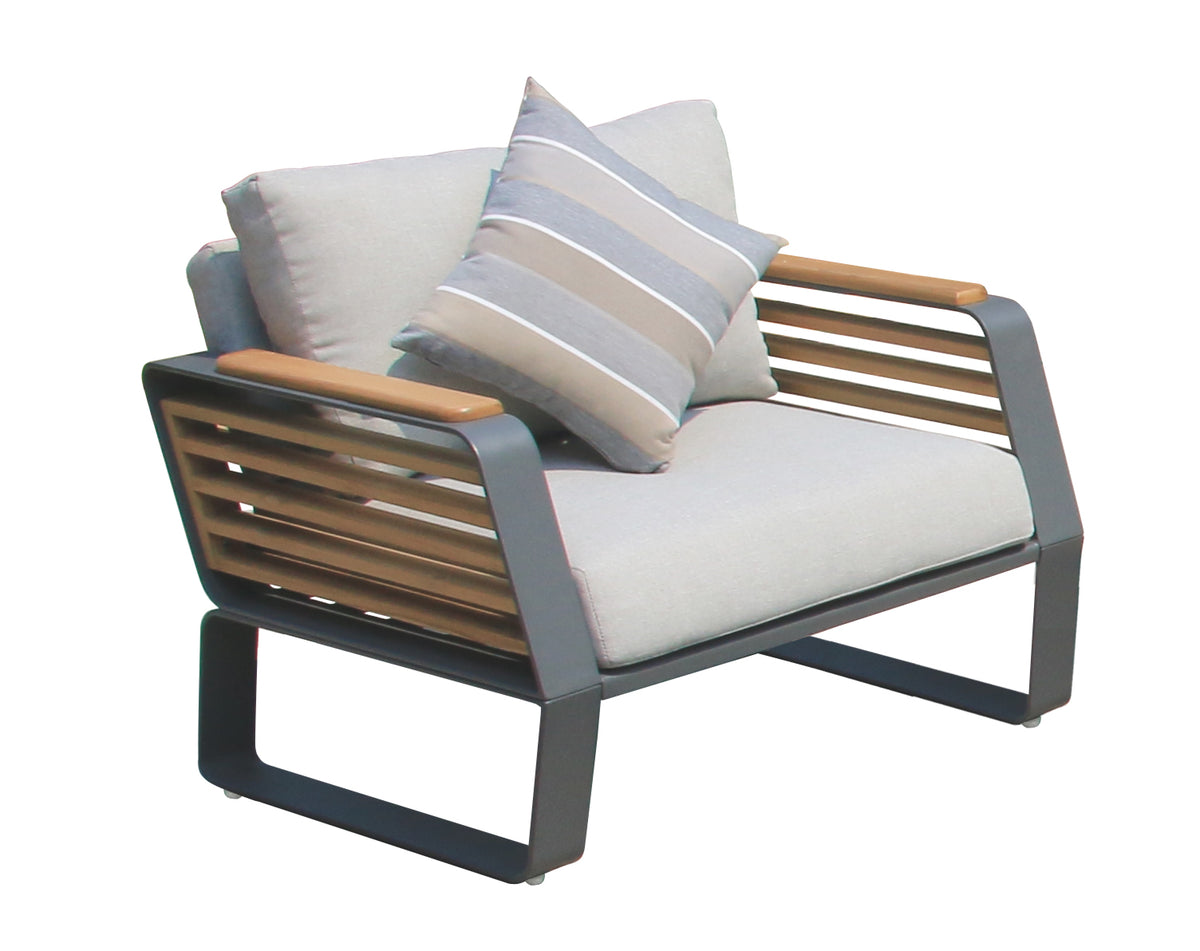 Deko Living - Palazzolo Outdoor Teak Patio and Coffee Table Set