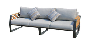 Deko Living - Palazzolo Outdoor Teak Patio and Coffee Table Set