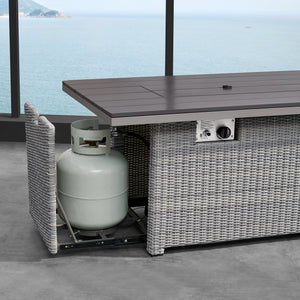 Deko Living - Tricarico Outdoor Patio Set & Firepit