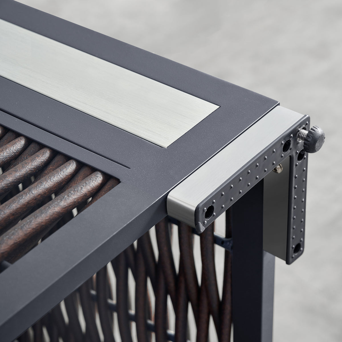 Deko Living - Avola Outdoor Patio Set & Firepit